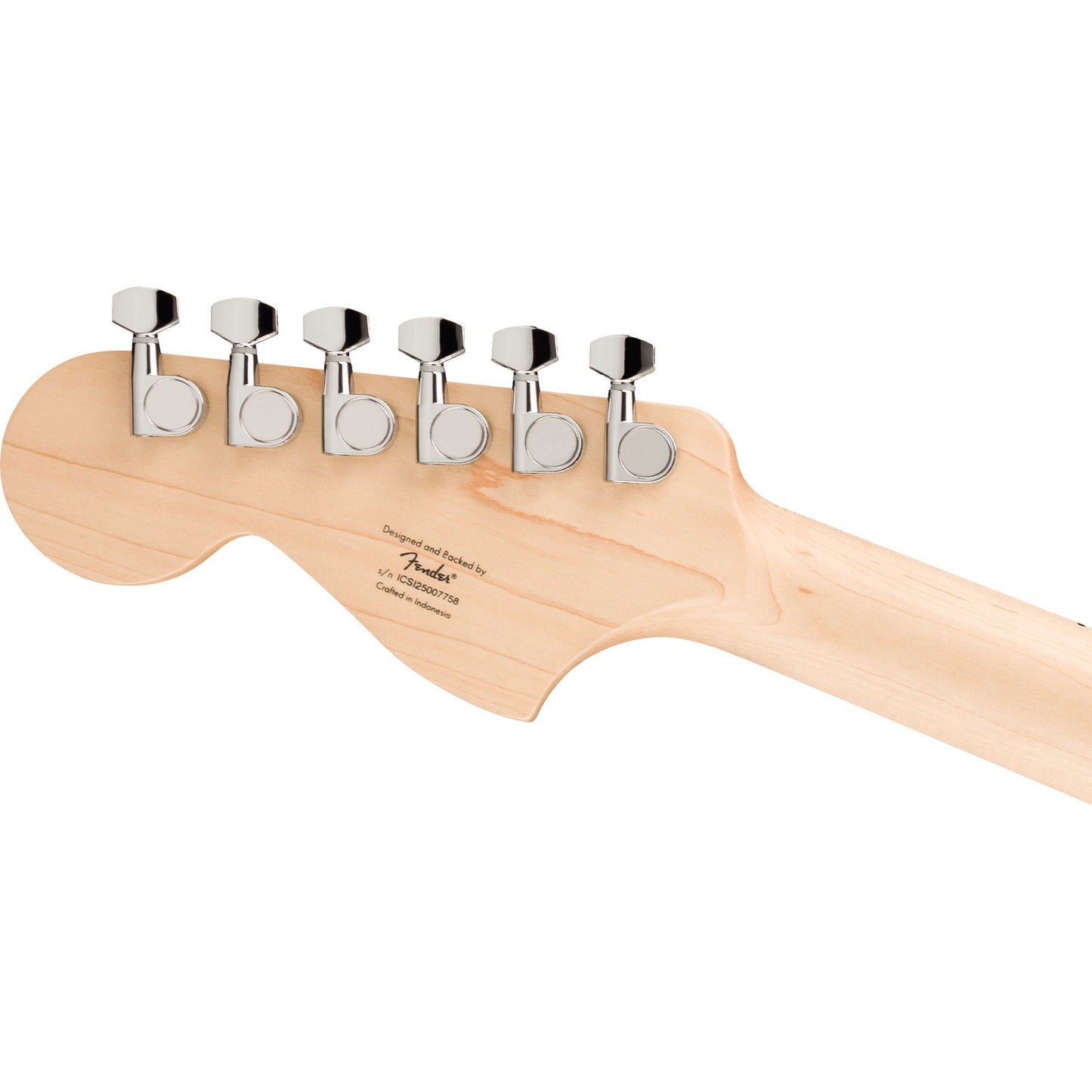 Squier Sonic Mustang - Maple Fingerboard, White Pickguard, Daphne Blue