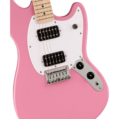 Squier Sonic Mustang HH Electric Guitar - Flash Pink