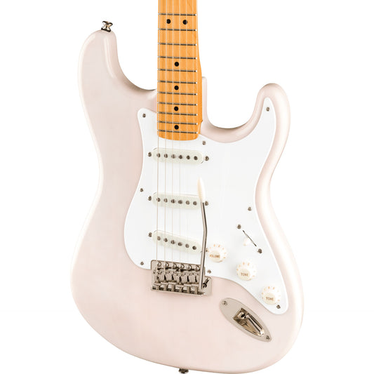 Squier Classic Vibe 50’s Stratocaster Electric Guitar in White Blonde
