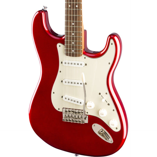 Squier Classic Vibe 60’s Stratocaster Electric Guitar in Candy Apple Red
