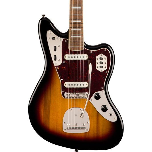 Squier by Fender Classic Vibe 70's Jaguar - Laurel - 3-Tone Sunburst
