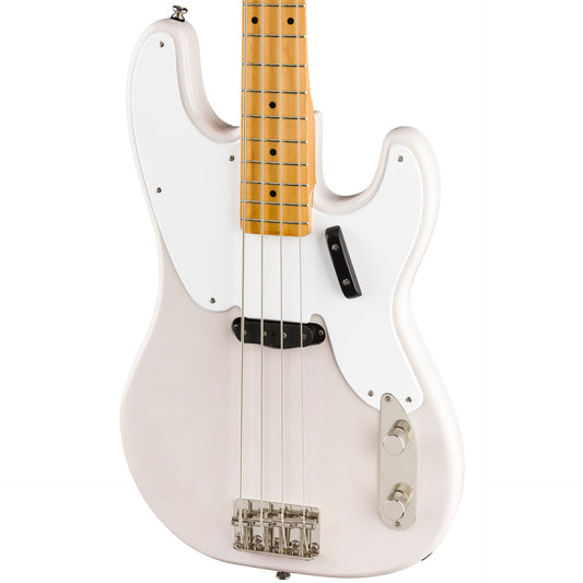 Squier Classic Vibe '50s Precision Bass Guitar - Maple Fingerboard, White Blonde
