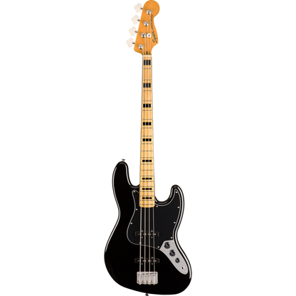 Squier Classic Vibe '70s Jazz Bass Guitar - Maple Fingerboard, Black