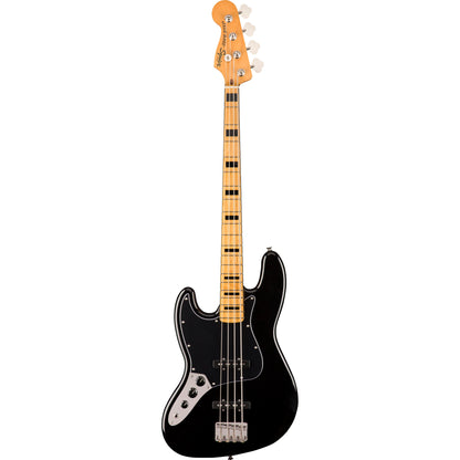 Squier Classic Vibe '70s Left-Handed Jazz Bass Guitar - Maple Fingerboard, Black