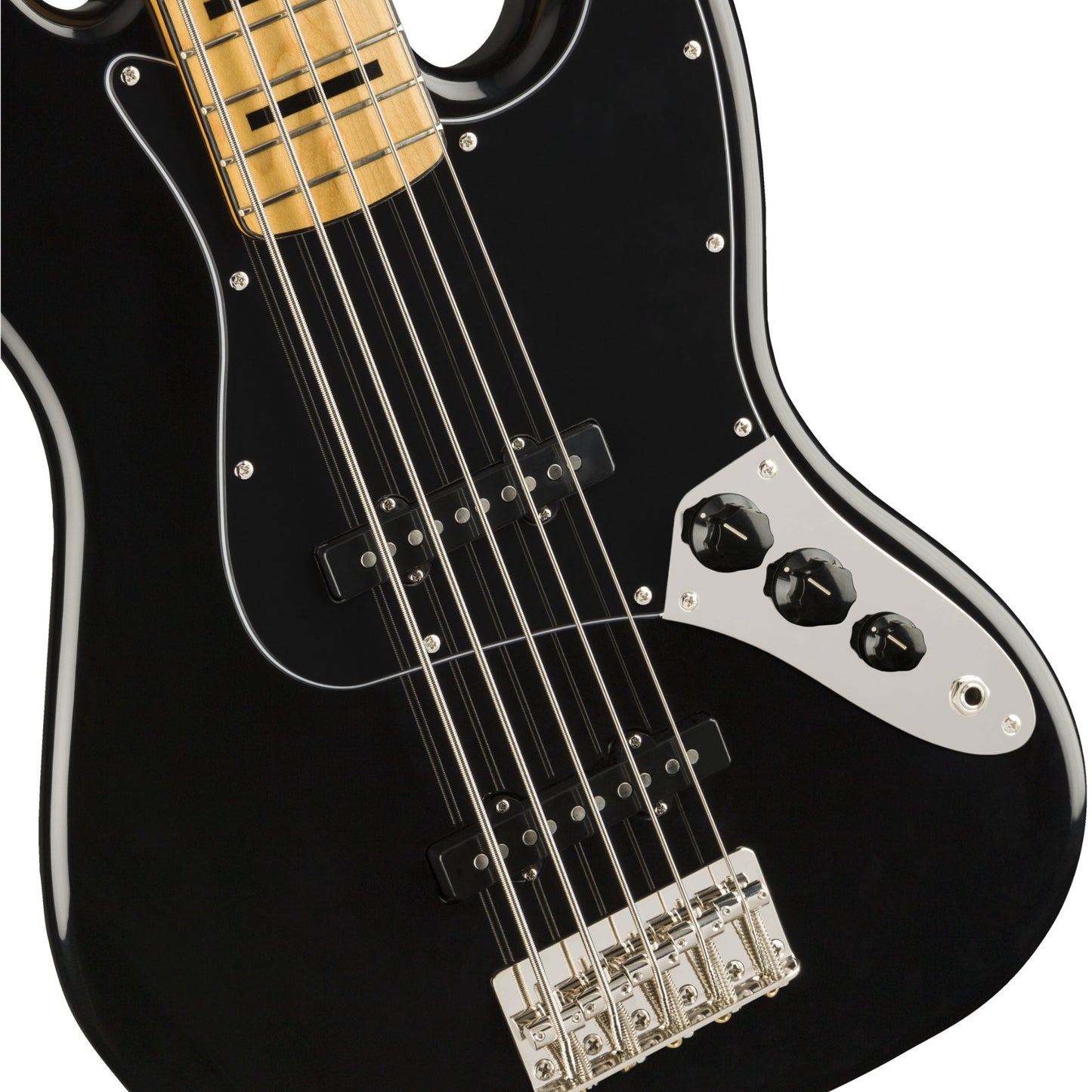 Squier by Fender Classic Vibe 70's Jazz Bass V - Maple - Black