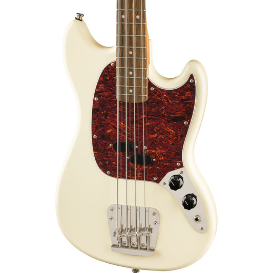Squier Classic Vibe ‘60s Mustang Bass in Olympic White