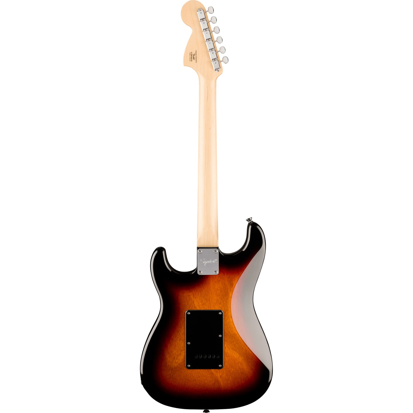 Squier Paranormal Stratocaster Deluxe - Laurel Fingerboard, Black Pickguard, 3-Color Sunburst