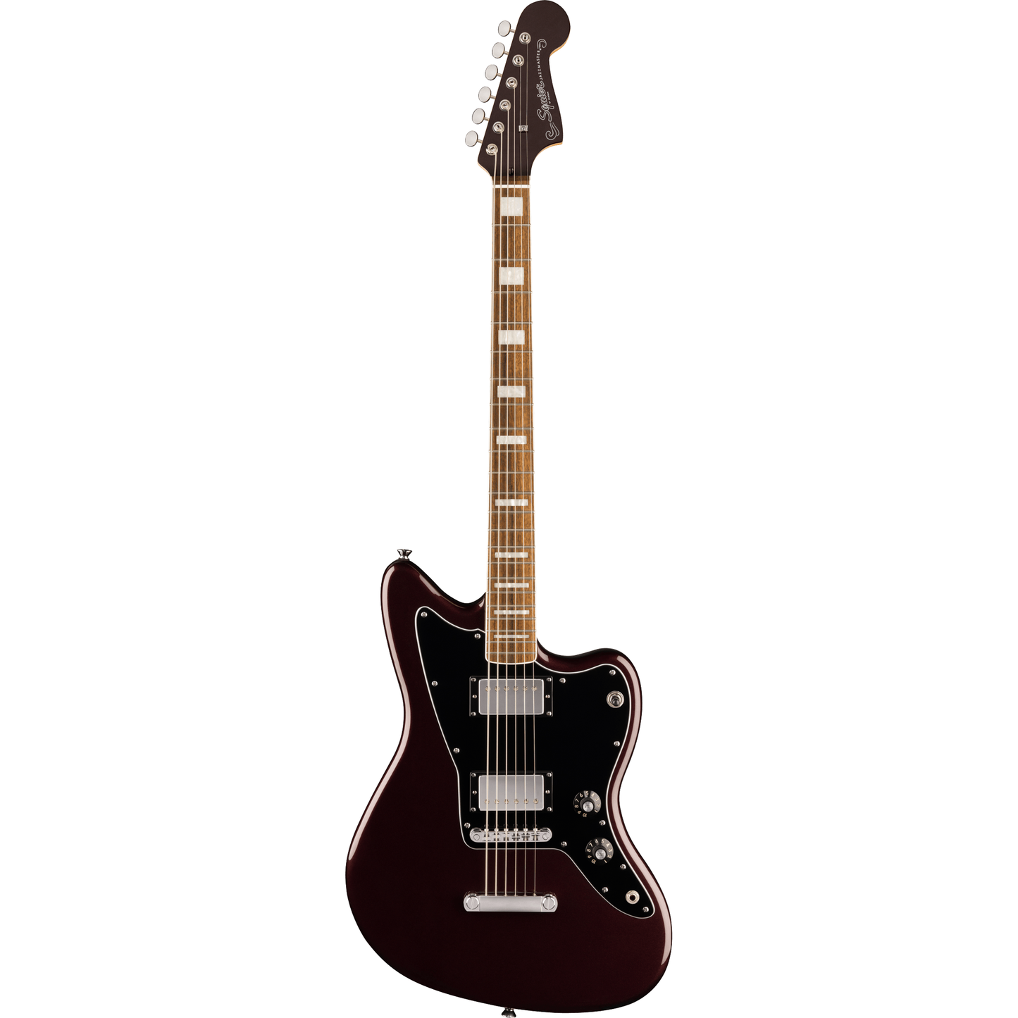Squier Paranormal Baritone Jazzmaster HH - Oxblood