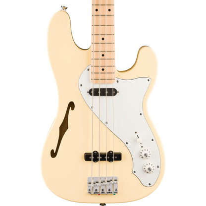 Squier Paranormal Precision Bass Thinline SJ - Maple Fingerboard, Vintage White