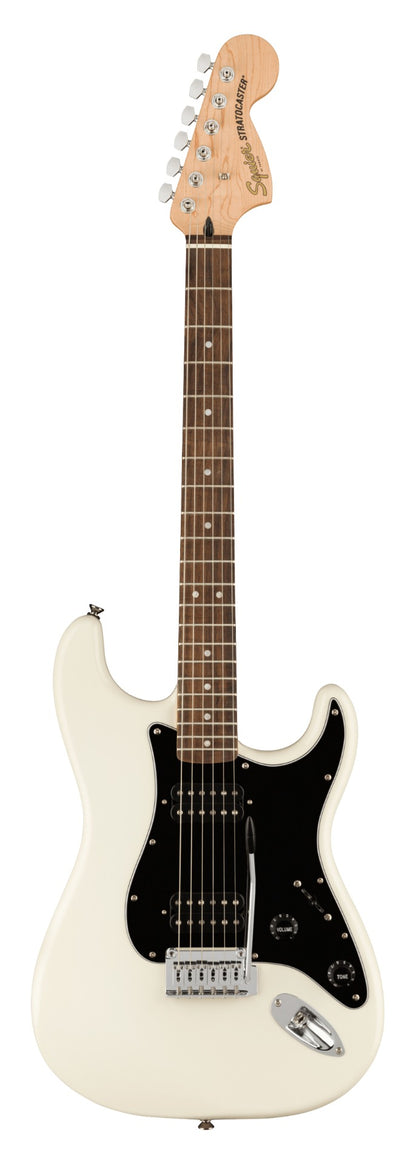 Squier Affinity Series Stratocaster HH Electric Guitar in Olympic White