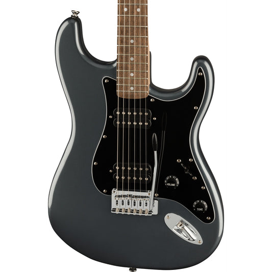 Squier Affinity Series Stratocaster HH Electric Guitar - Charcoal Frost Metallic