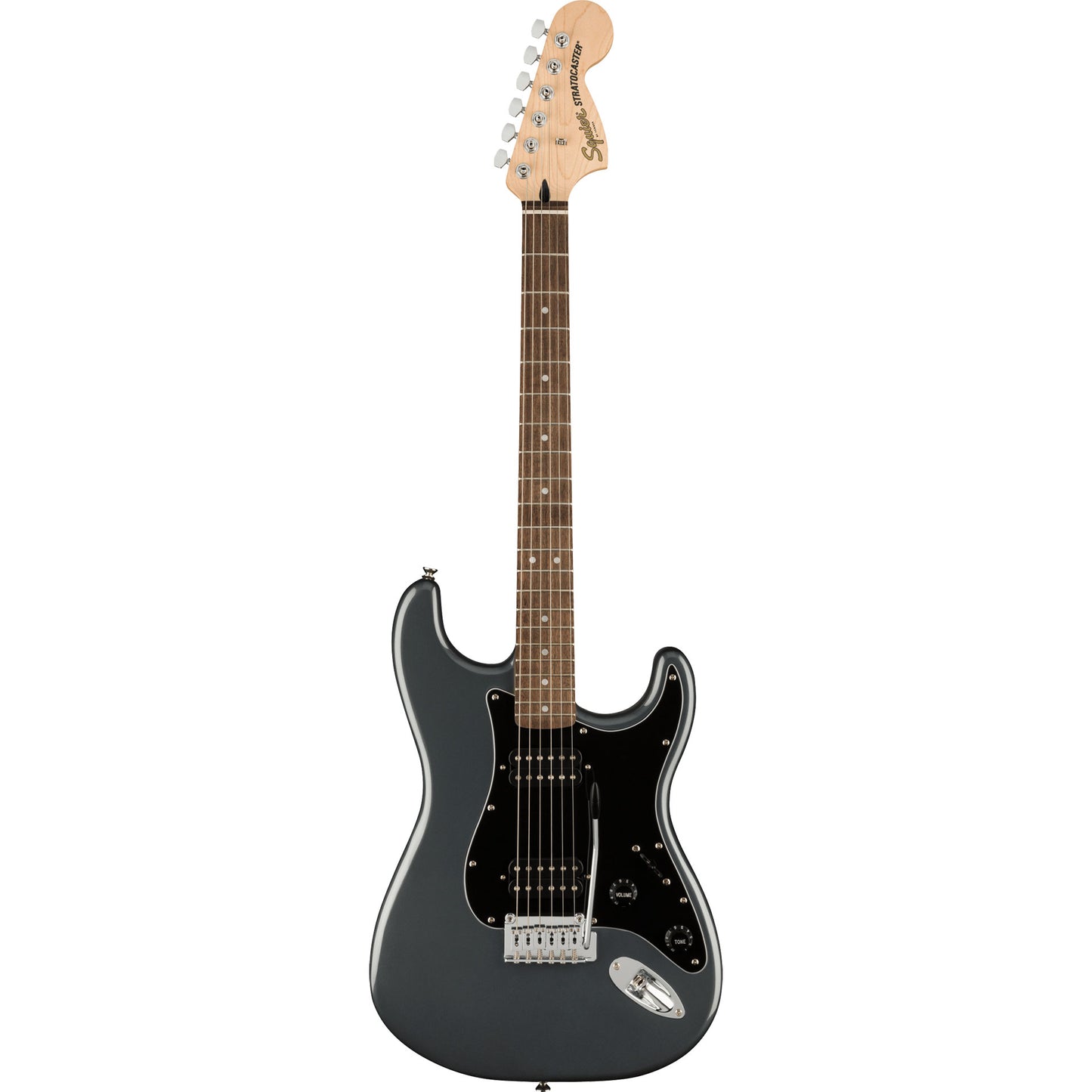 Squier Affinity Series Stratocaster HH Electric Guitar - Charcoal Frost Metallic