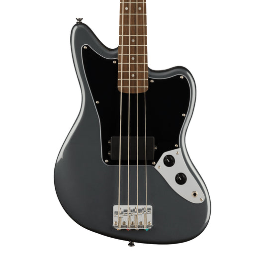 Squier Affinity Series Jaguar Bass H in Charcoal Frost Metallic