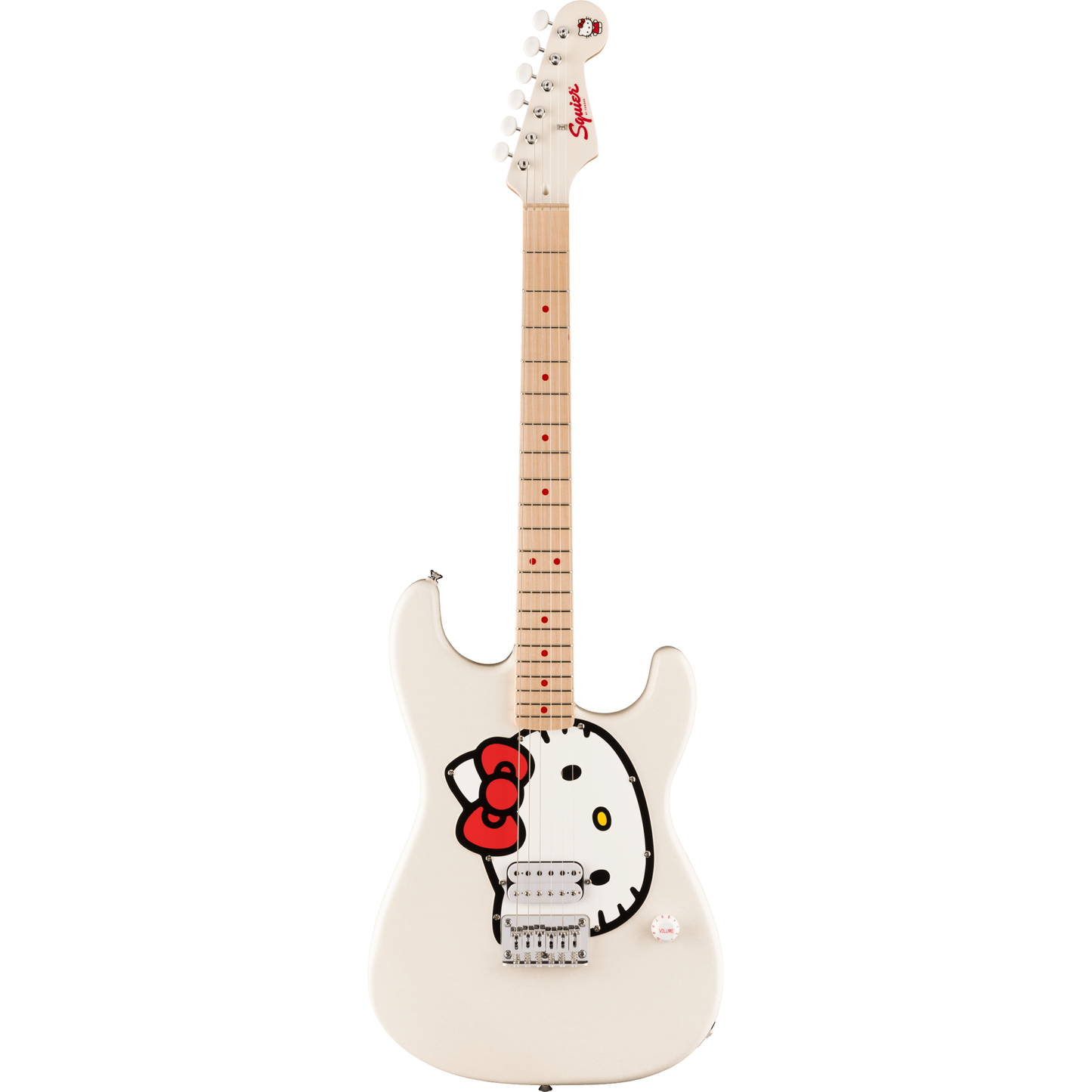Squier Fender x Hello Kitty Stratocaster - White
