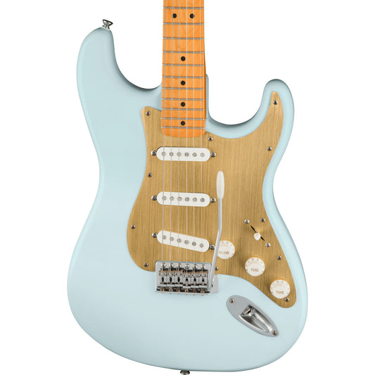 Squier 40th Anniversary Stratocaster, Vintage Edition, Satin Sonic Blue