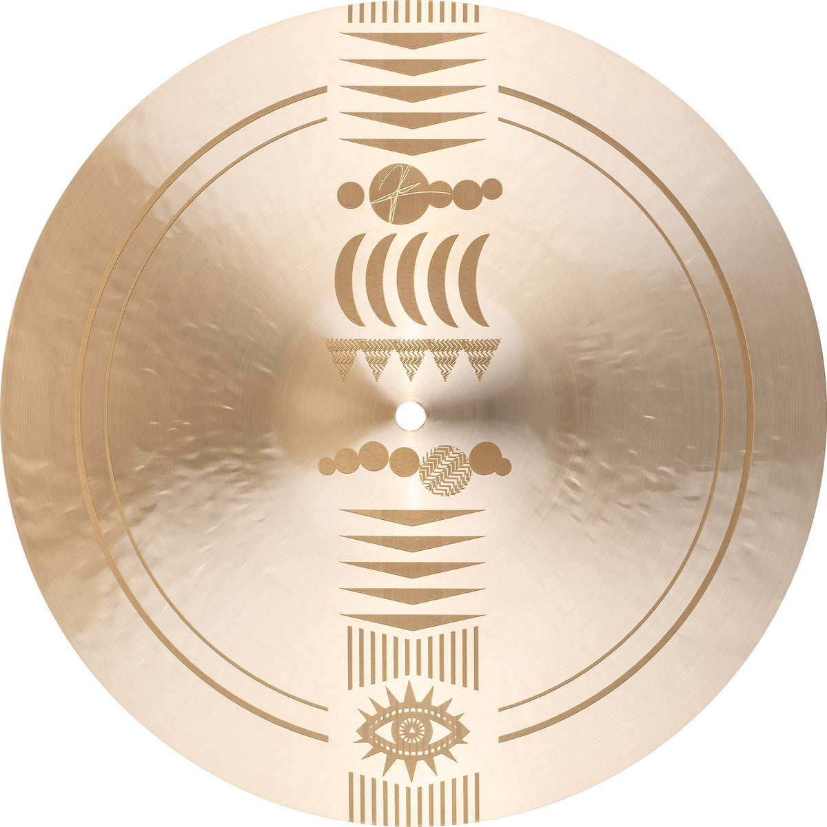 MEINL Cymbals Artist Design Cymbal 14” Anika Nilles Lunar Hi Hats