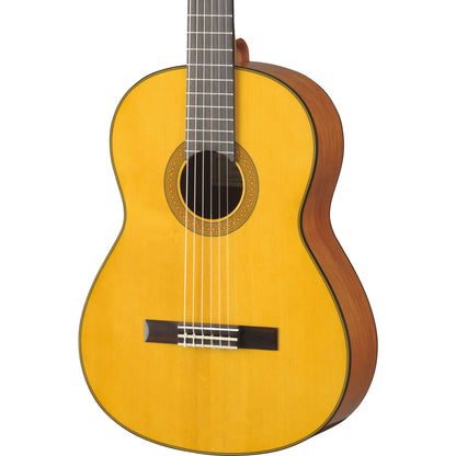 Yamaha CG142SH Solid Englemann Top Natural Classical Acoustic Guitar