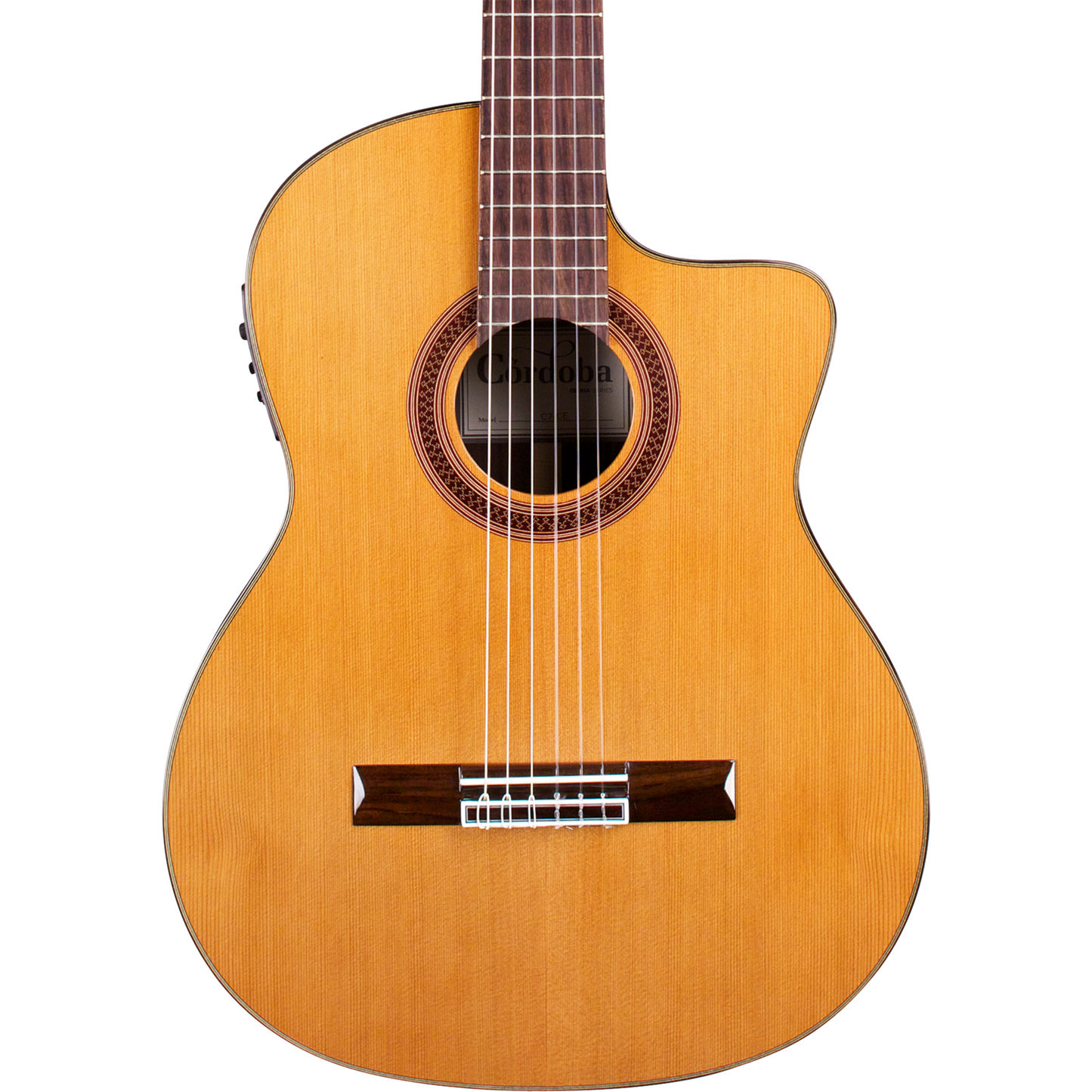 Cordoba C7-CE Nylon String Acoustic Electric Guitar