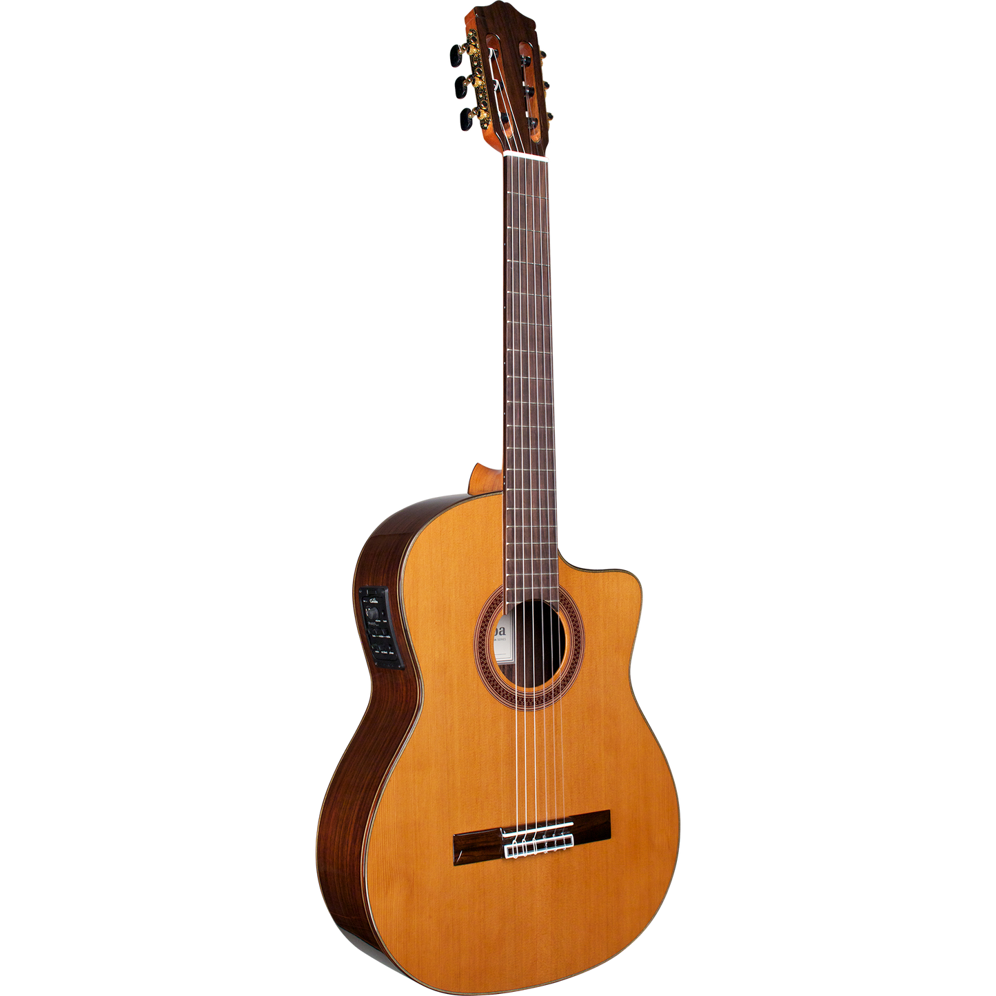 Cordoba C7-CE Nylon String Acoustic Electric Guitar