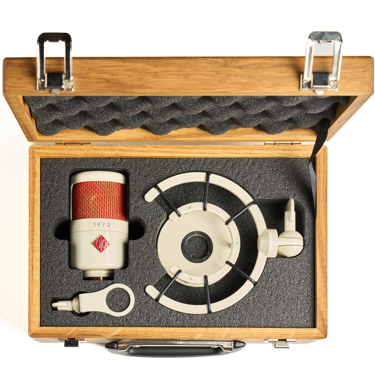 Soyuz 1973 Deluxe Red Velvet Edition Compact FET Condenser Microphone