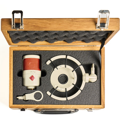 Soyuz 1973 Deluxe Red Velvet Edition Compact FET Condenser Microphone