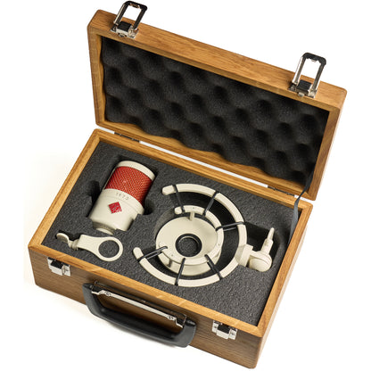 Soyuz 1973 Deluxe Red Velvet Edition Compact FET Condenser Microphone