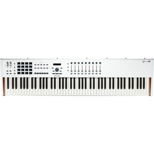 Arturia KeyLab 88 MkII Hammer-Action MIDI Controller, White