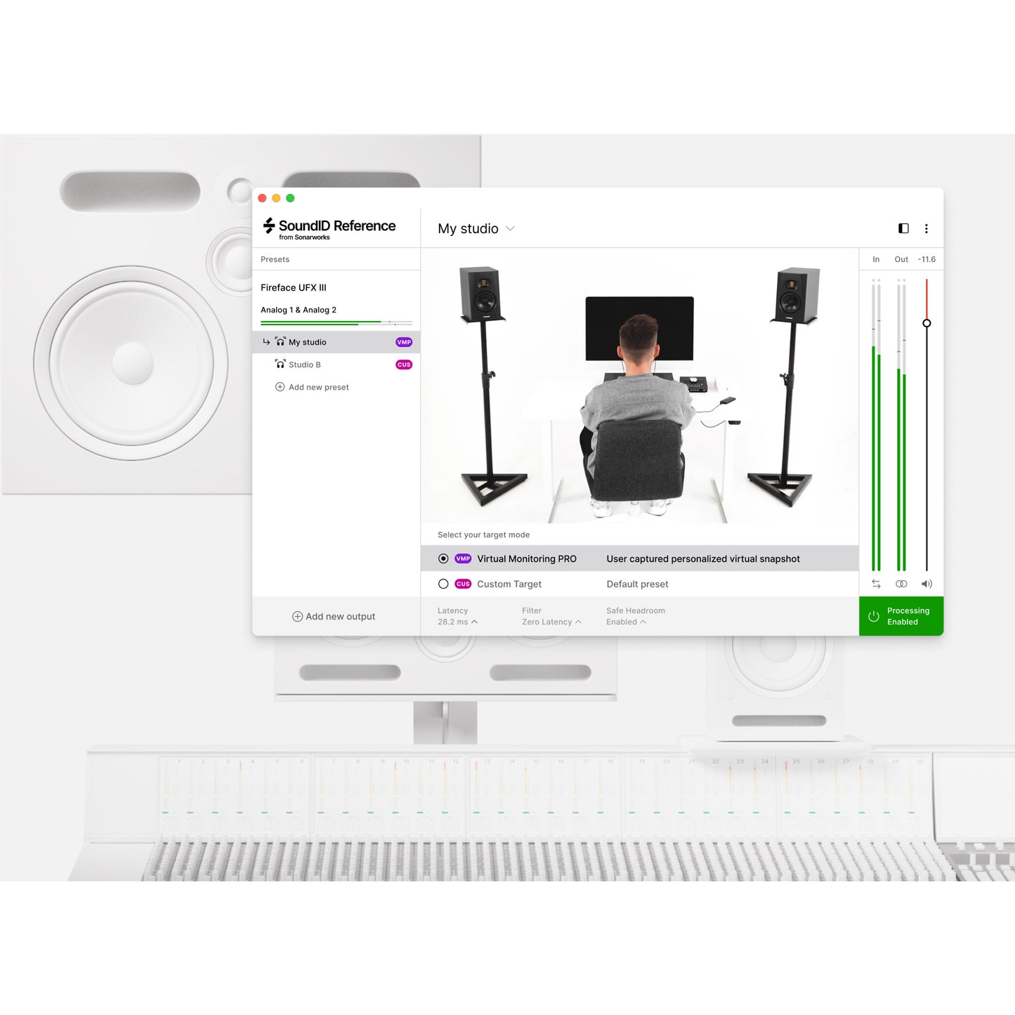 Sonarworks SoundID Reference Virtual Monitoring PRO with Binaural Measurement Microphone (EREF)