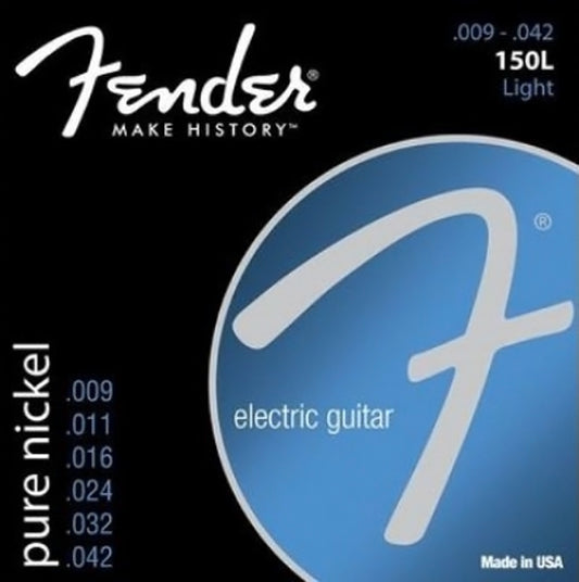 Fender 150 L 9-42 Pure Nickel Electric Guitar Strings