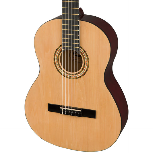 Squier SA-150N Classical Acoustic Guitar - Stained Hardwood Fingerboard, Natural