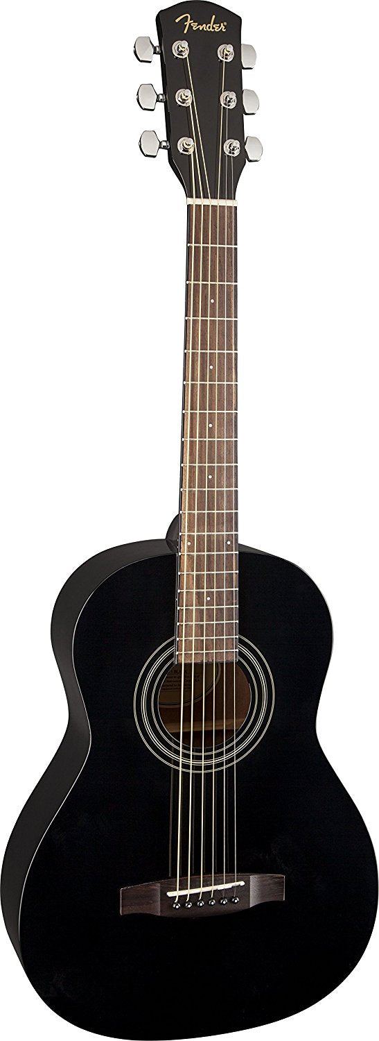 Fender MA-1 Matte Black 3/4 Size Acoustic Guitar