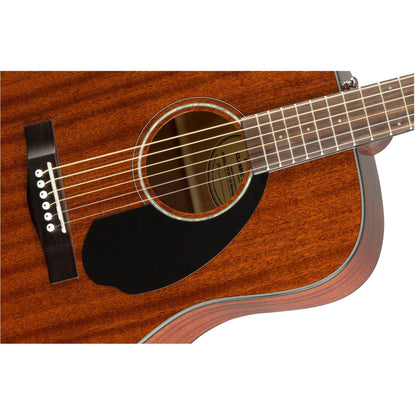 Fender CD-60S Dreadnought Acoustic Guitar, Walnut Fingerboard, All-Mahogany