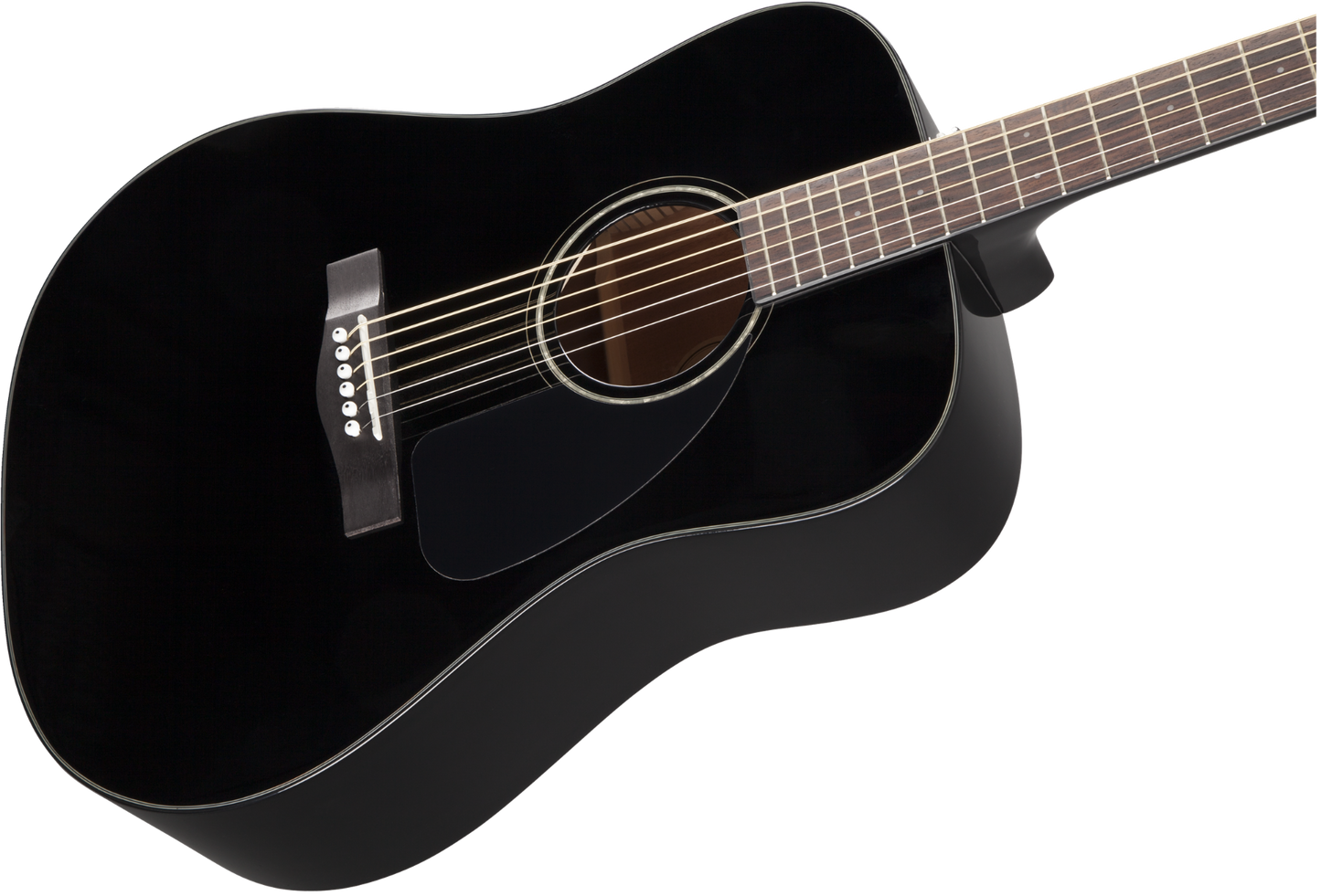 Fender CD-60 Dreadnought V3 Black Acoustic Guitar w/ case
