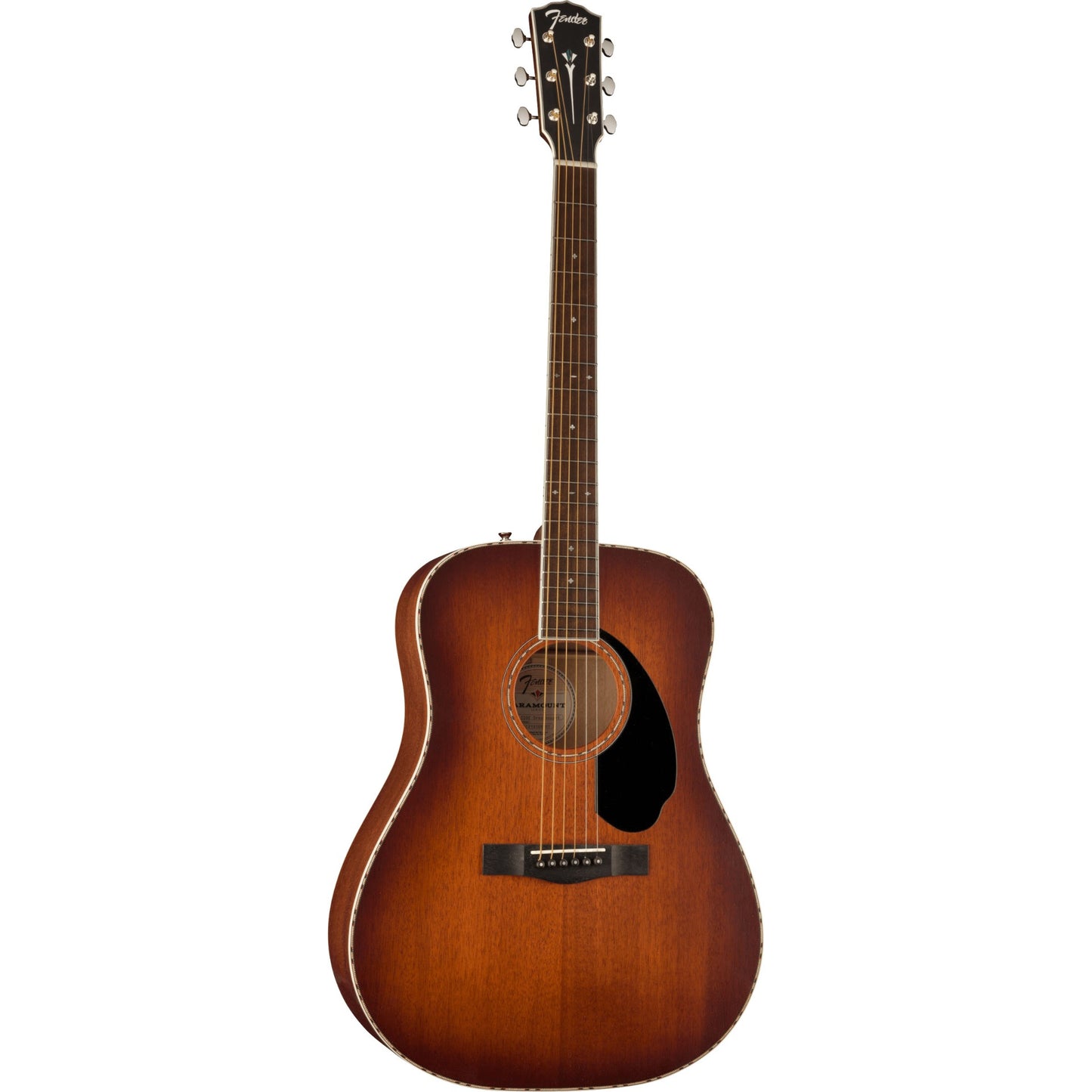 Fender PD-220E Dreadnought Acoustic Guitar - Aged Cognac Burst