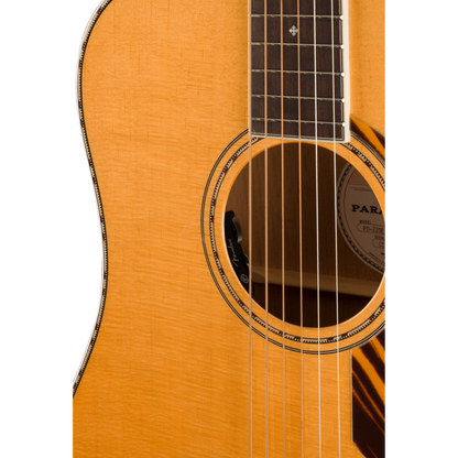 Fender PO-220E Orchestra Acoustic Guitar - Natural