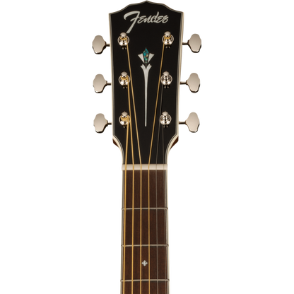 Fender PO-220E Orchestra Acoustic Guitar - Natural