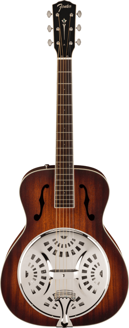 Fender PR-180E Resonator Acoustic Guitar - Aged Cognac Burst