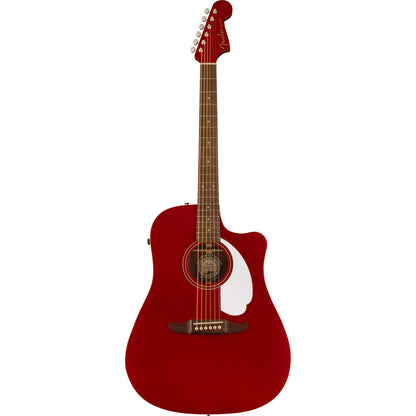 Fender Redondo Player - Candy Apple Red, Walnut Fingerboard, White Pickguard
