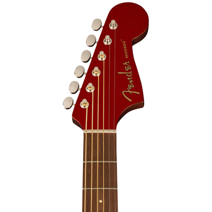 Fender Redondo Player - Candy Apple Red, Walnut Fingerboard, White Pickguard