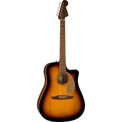 Fender Redondo Player Acoustic Electric Guitar - Sunburst, Walnut Fingerboard