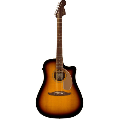 Fender Redondo Player Acoustic Electric Guitar - Sunburst, Walnut Fingerboard