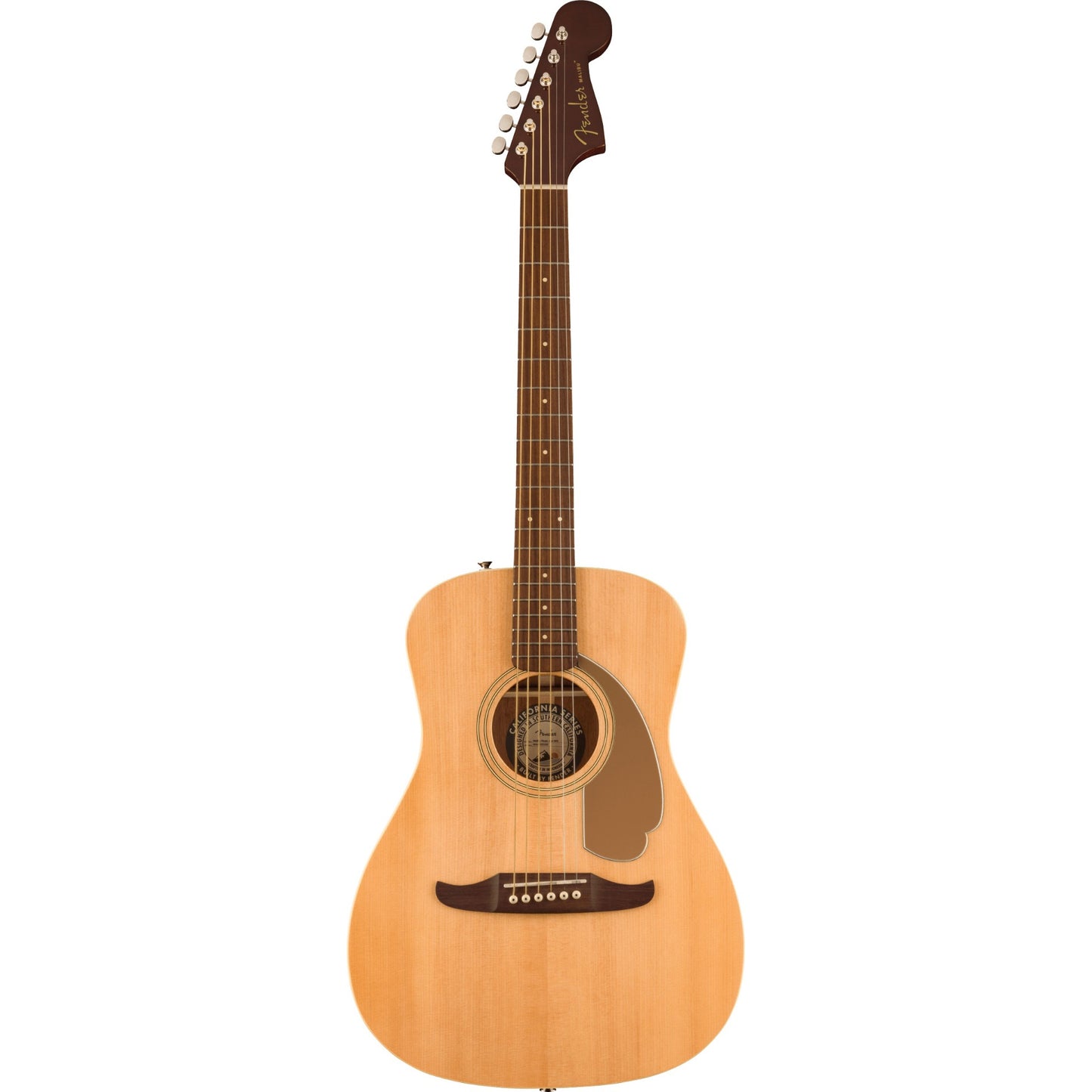 Fender Malibu Player Acoustic Electric Guitar - Natural, Walnut Fingerboard
