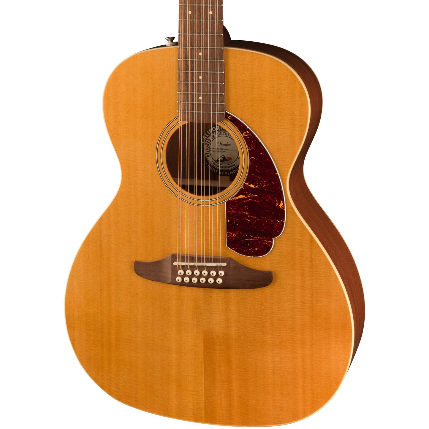 Fender Villager 12-String Acoustic Electric Guitar - Aged Natural