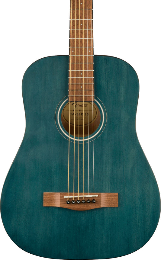 Fender FA-15 3/4 Steel String Acoustic Guitar in Blue