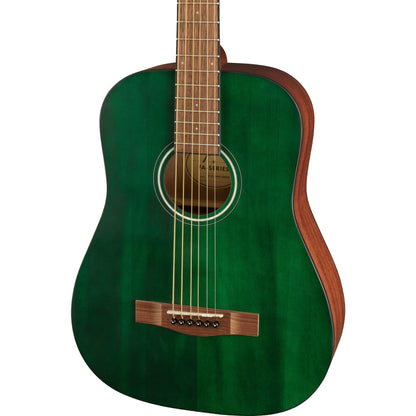 Fender FA-15 3/4 Scale Acoustic Guitar - Green