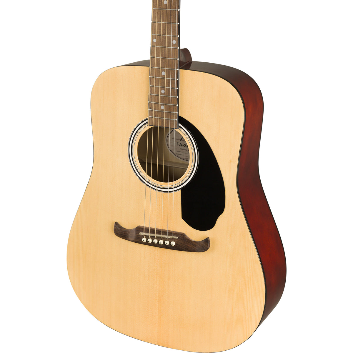 Fender FA-125 Dreadnought Acoustic Guitar - Walnut Fingerboard, Natural