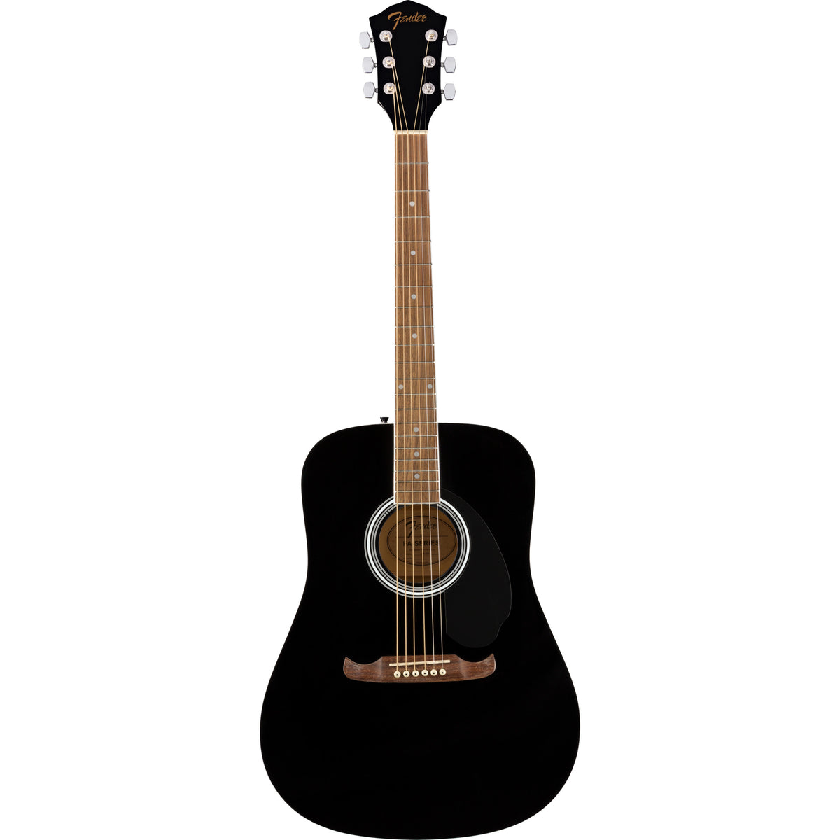 Fender FA-125 Dreadnought Acoustic Guitar - Walnut Fingerboard, Black