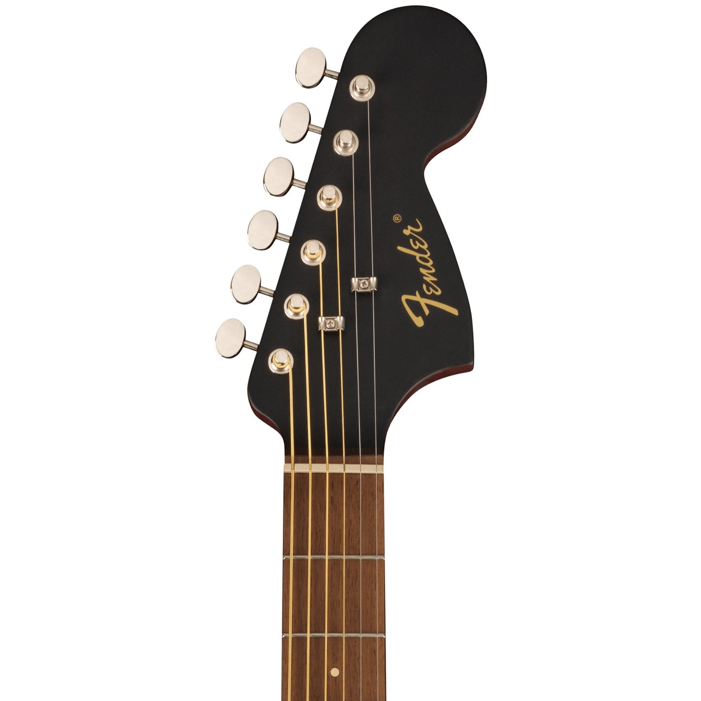 Fender Monterey Standard Acoustic Electric Guitar - Black Top