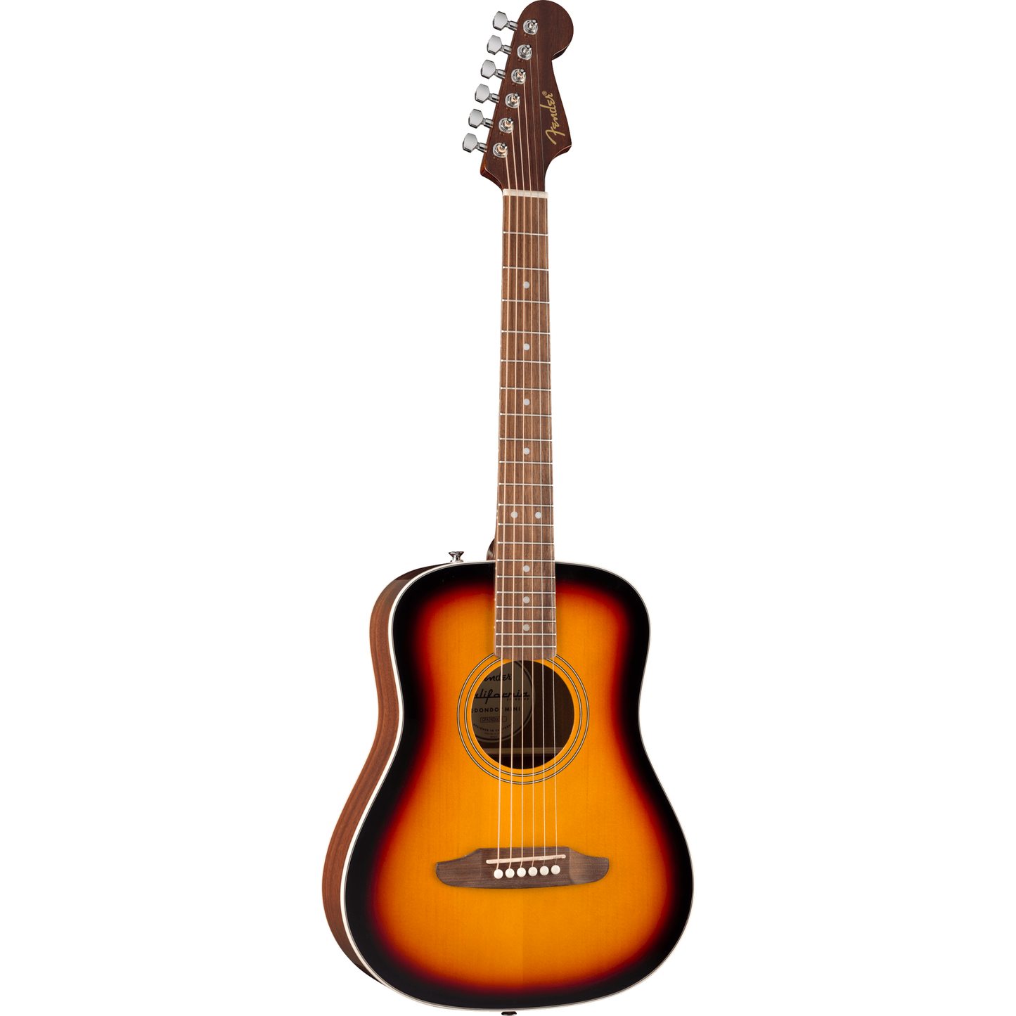 Fender California Standard Redondo Mini Acoustic Guitar - 3-Color Sunburst