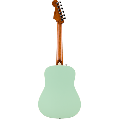 Fender California Standard Redondo Mini Acoustic Guitar - Spruce Top, Surf Green
